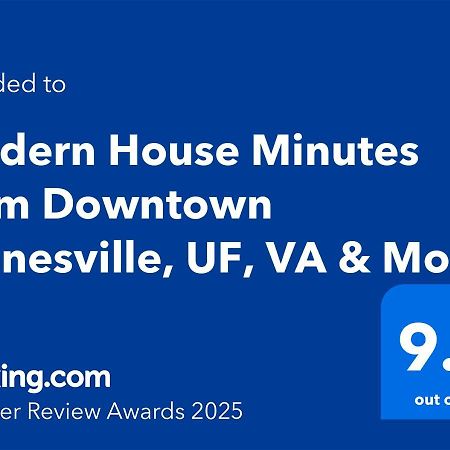 Modern House Minutes From Downtown Gainesville, Uf, Va & More! Extérieur photo